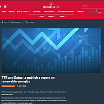 TTR and Datasite publish a report on renewable energies